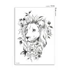 Aslan Geçici Dövme Tattoo