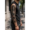 Aslan Kol Geçici Dövme Tattoo