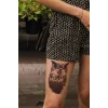 Baykuş Geçici Dövme Tattoo