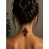 Çiçek Dövme Mini Geçici Dövme Tattoo