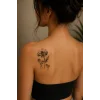 Çiçek Dövme Mini Geçici Dövme Tattoo