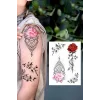 Çiçek Figürlü Geçici Dövme Tattoo