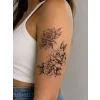 Çiçek Geçici Dövme Tattoo