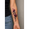 Çiçek Geçici Dövme Tattoo