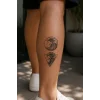 Deniz Dalgası Mini Geçici Dövme Tattoo