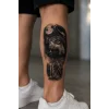 Dolunay ve Kurt Geçici Dövme Tattoo