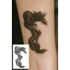Ejderha Figürlü Mini Dövme Tattoo