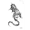 Ejderha Mini Geçici Dövme Tattoo