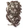 Geçici Aslan Figürlü Dövme Tattoo