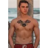 Geçici Baykuş Dövme Tattoo