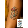 Geçici Çapa Figürlü Mini Dövme Tattoo