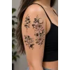 Geçici Çiçek Dövme Tattoo