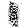 Geçici Çiçek Figürlü Dövme Tattoo