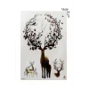 Geçici Geyik Dövme Tattoo