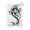 Geçici Göz Dövme Tattoo