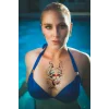 Geçici Kadın Modelli Dövme Tattoo