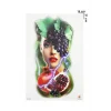 Geçici Kadın Modelli Dövme Tattoo