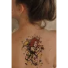 Geçici Kadın Modelli Dövme Tattoo