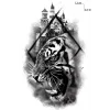 Geçici Kaplan Figürlü Dövme Tattoo