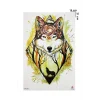 Geçici Kurt Dövme Tattoo