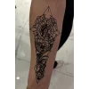 Geçici Mekanik Figürlü Dövme Tattoo