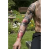 Geçici Nirvana ve Kadın Modelli Dövme Tattoo