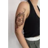 Geçici Pusula Dövme Tattoo