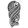 Geçici Trabel Figürlü Dövme Tattoo