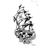 Gemi Mini Geçici Dövme Tattoo