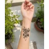 Geometrik Çiçek Mini Geçici Dövme Tattoo