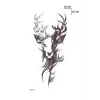 Geyik Dövme Geçici Tattoo