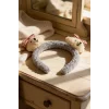 Gri Renk Ayıcık Figürlü Peluş Taç