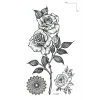 Gül Mini Geçici Dövme Tattoo