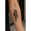 Gül Mini Geçici Dövme Tattoo
