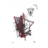 Gül ve Üçgen Geçici Dövme Tattoo