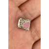 Gümüş Renk Leopar Desenli Çelik Nomination Charm (Tek)