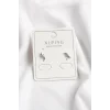 Gümüş Renk Taşlı Xuping Küpe (Çift)