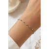 Gümüş Renk Top Detaylı Bileklik