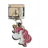 Gümüş Renk Unicorn Figürlü Çelik Nomination Charm (Tek)