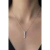 Gümüş Renk Zincir Kolye
