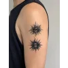 İkili Göz Mini Dövme Geçici Tattoo