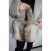 Kahverengi Peluş Kadın Çanta