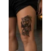 Kaplan Geçici Dövme Tattoo