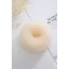 Krem Renk Sünger Topuz Tokası
