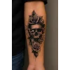 Kurukafa Geçici Dövme Tattoo