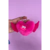 Pembe Renk Canavar Figürlü Peluş Anahtarlık
