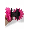 Pembe Renk Çiçek Figürlü Mandal Toka