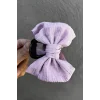 Pembe Renk Kurdele Figürlü Mandal Toka