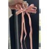 Pembe Renk Kurdele Figürlü Mandal Toka
