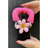 Pembe Renk Papatya Figürlü Telefon Aksesuarı